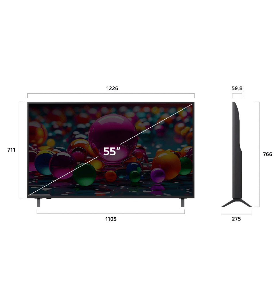 شاشه ال جي 55 سمارت 55UA85006LA 4K