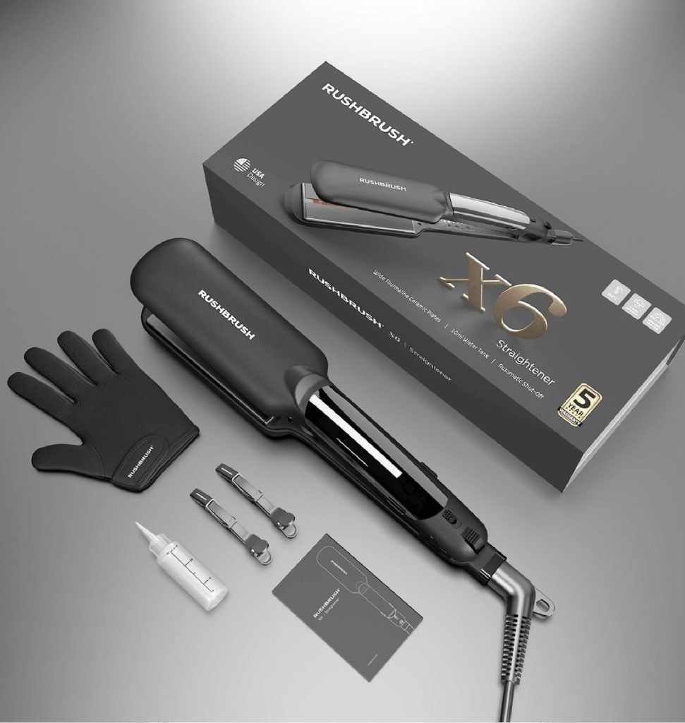 مكواه شعر راش براش كحلي X6 Straightener - Navy